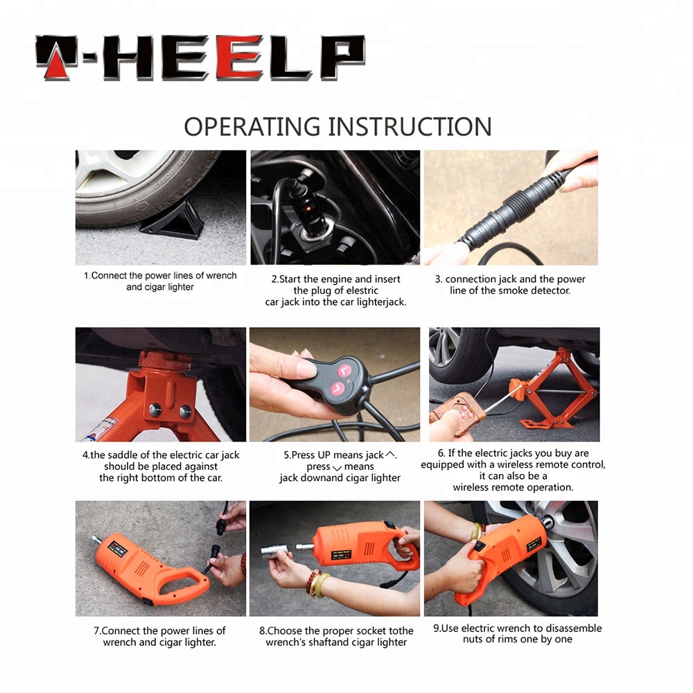 Best heavy duty electric scissor jack suppliers for cars