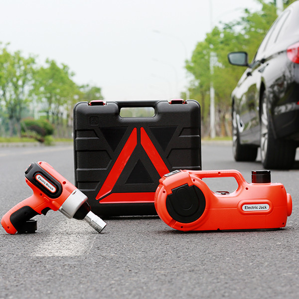 DC 12V 5T Multi-functional Electric Hydraulic Floor Jack with Electric Impact Wrench